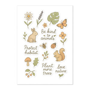 Story Walking Sticker Sheet