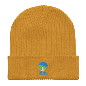 Story Walking Organic Ribbed Beanie